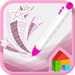 Logo of pink monami drawing android Application 